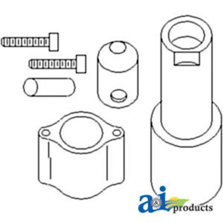 A & I PRODUCTS Joystick Cable Fitting Kit 4.3" x2.7" x1.3" A-VFH1431